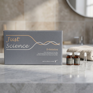 Just Science D-Solution Ampoule con Acido Ialuronico per Rivitalizzare la Pelle del Viso (Donna) - Product Image 3
