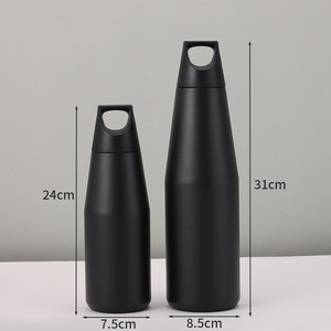 Bouteille isotherme conique portable en acier inoxydable, grande capacité, pour sports de plein air, cadeau idéal pour les grimpeurs - Product Image 4