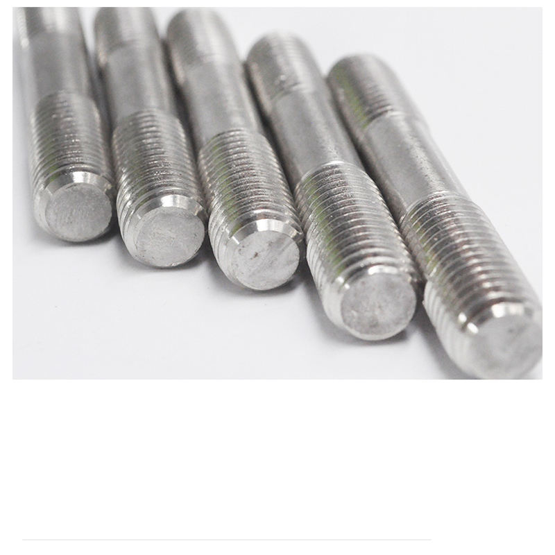 Barra Filettata A Doppia Estrem&agrave; M3 M4 M5 M6 M8 M10 M12 M16 304 A2 Prigionieri In Acciaio Inossidabile Ve Asta Dente Stick Barra Filettata A Doppia Testa