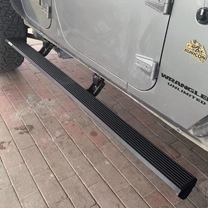 Estribos LED de aleación de aluminio OEM, ajuste perfecto para <span class=keywords><strong>Jeep</strong></span> <span class=keywords><strong>Wrangler</strong></span> Gladiator de 2 y 4 puertas, Ford Bronco, Auto Side Step Electric - Product Image 3