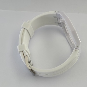 Bracelet de montre en silicone intégré Premium SparkTime, boîtier octogonal, bracelet de remplacement en caoutchouc de luxe, étanche, léger, 8 couleurs - Product Image 4