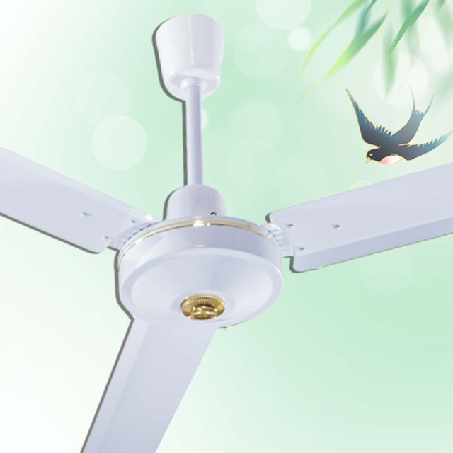 Energy Efficient Premium  56" 1400mm High-Capacity 5 Speeds Industrial Steel Ceiling Fan HVLS Design for Warehouse/Factories