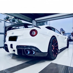 Adatto per l'aggiornamento e <span class=keywords><strong>la</strong></span> modifica del paraurti piccolo in fibra di carbonio della <span class=keywords><strong>Ferrari</strong></span> F12 dal 2013 in poi, kit carrozzeria completo - Product Image 5