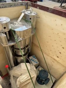 Máy ép dầu lạnh thủy lực sử dụng thương mại bơ mè dầu óc chó hạnh nhân ép lạnh - Product Image 6