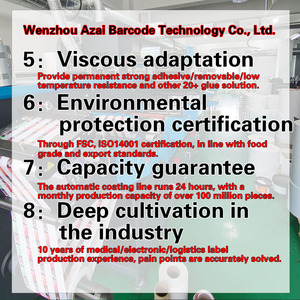 Hot Bán Biểu Tượng Tùy Chỉnh In 2 Inch Cuộn Màu Xanh Dính Giấy Vàng Dập Vòng Cảm Ơn Bạn Con Dấu Nhãn Dán 50Mm - Product Image 6