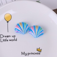 Nouvelles coquilles en résine mignonnes, série étoiles de mer, dos plat, pour scrapbooking, bijoux DIY, accessoires de décoration artisanale