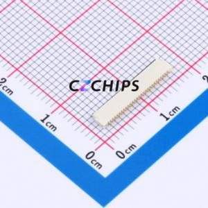 FPC-0.5FX-28PWBH10 FFC/FPC Connector SMD,P=0.5mm,Horizontal Mount Connector Flip Cover Type Bottom Contact 28P 0.5mm - Product Image 2