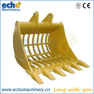 כבד ציוד חלקי מסננת דלי ליונדאי חופר, חופר שלד דלי - Product Image 3