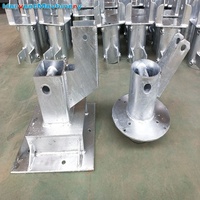 Soporte de Montaje para Equipos de Carretera de Grado Industrial - Poste de Acero Galvanizado en Caliente Anticorrosión con Más de 20 Años de Duración