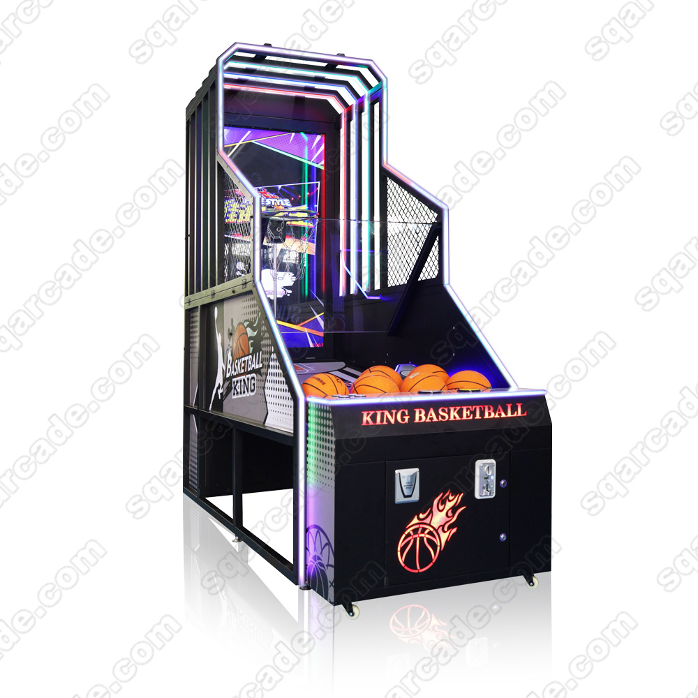 New 65 Inch Basketball Machine Commercial Arcade Basketball Game Machine Electronic Basketball Scoring Machine