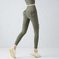 Ln195 lifting des fesses fitness pantalon d'entraînement blanc contrôle du ventre pantalon de yoga leggings