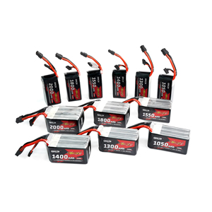 แบตเตอรี่ LiPo GEPRC Storm FPV, สำหรับการแข่งขัน, อัตราการปล่อยประจุสูง, สำหรับเครื่องบินบังคับวิทยุ, ความจุขนาดใหญ่ M1110 - Product Image 3