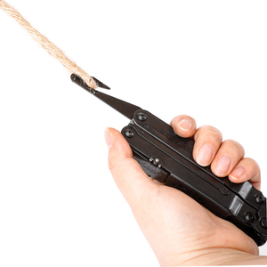 Multi-<span class=keywords><strong>outil</strong></span> compact professionnel SOG PowerLock avec scie à couteau V-Cutter pour réparation de survie en camping-Pince (B63N-CP), oxyde noir - Product Image 3