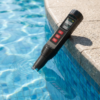 2025 Industrial 7 en 1 Analizador de agua Pen TDS/EC/PH/ORP/S.G/SALT/TEMP Medidor de calidad del agua