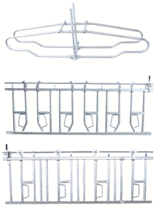 Attrezzatura per Allevamento Bovino Zincata a Prezzo di Fabbrica, Blocco Testa per Bovini, Blocco Testa per Mucche da Latte in Vendita - Product Image 6