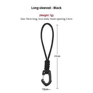 7-Core Keychain Đèn pin công cụ nhỏ bện dây ô dây buộc với vòng chìa khóa đa chức năng phụ kiện ngoài trời làm bằng nhựa - Product Image 4