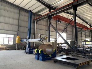 سعر المصنع 5 × 5 متر برج الرياح MIG TIG عمود أوتوماتيكي وازدهار خزان كبير - Product Image 4