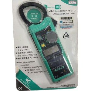 คีออริทสึ ดิจิตอลแคลมป์มิเตอร์ รุ่น KEW2200 AC 1000A สูงสุด CAT III 600V ขนาดพกพา - Product Image 1