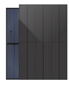 Panneau solaire DAH Solar 440W double vitrage type n TOPCon, entrepôt Europe, module PV bifacial tout noir - Product Image 2