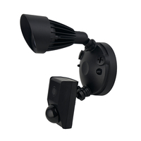 Lumière LED étanche à capteur de mouvement de conception populaire avec alarme vidéo Nouveau design pour la sécurité extérieure Connectivité IP54 RatedWifi