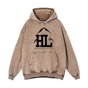 Sudaderas con Capucha Lisas de Marca de Alta Gama, 100% Algodón, Moda de Invierno, para Uso Diario - Product Image 3