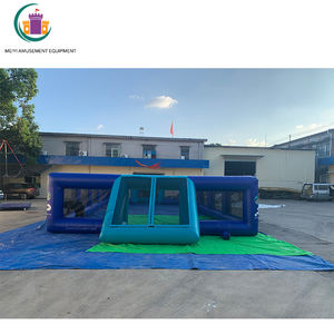 Customized Commercial PVC Outdoor Soccer <strong>Field</strong> <strong>Inflatable</strong> <strong>Football</strong> <strong>Field</strong> with <strong>Soap</strong> <strong>Football</strong> Pitch for Sports Games - Product Image 3