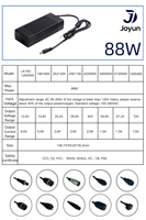 Chargeur intelligent JOYUN 88W, sortie 42V 2A avec courbe de charge optimisée, boîtier ignifuge haute sécurité pour trottinette électrique