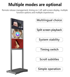 Nuevo diseño 43 "49" 55 "Super Slim Shop <span class=keywords><strong>Window</strong></span> <span class=keywords><strong>Display</strong></span> Reproductor de video de un solo o dos lados Android Digital Standee <span class=keywords><strong>Display</strong></span> - Product Image 6