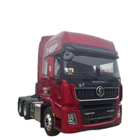 Truk Traktor Shacman F3000 Laris Manis, Trailer 351-450hp Bekas Diesel 6X4 Penggerak Roda Euro 3 Transmisi Otomatis Manual Kiri