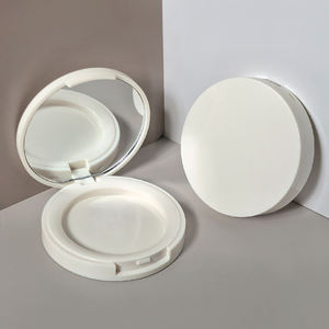 חדש מותאם אישית שכבה עגול אבקת סומק תיבת להעיף קוטר פנימי 47 מ "מ ריק קופסת פלסטיק ריקה מיכל עם מראה - Product Image 4