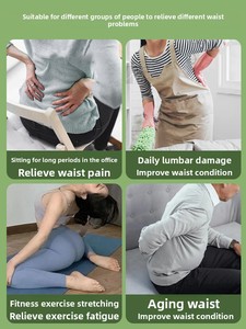 KDST Dispositivo <span class=keywords><strong>per</strong></span> Alleviare il Dolore <span class=keywords><strong>Lombare</strong></span> in Plastica/Acciaio, Massaggiatore <span class=keywords><strong>per</strong></span> <span class=keywords><strong>Schiena</strong></span> con Trazione e Allungamento, Correttore Posturale <span class=keywords><strong>per</strong></span> <span class=keywords><strong>Esercizi</strong></span> - Product Image 5