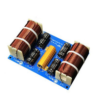 YJ 120W Boîtier audio passif avec séparateur de basses, caisson de basses pour voiture, Superbass, haut-parleur médium, tweeter, crossover