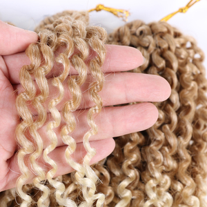En gros Passion Twist Crochet <span class=keywords><strong>Cheveux</strong></span> Printemps Twist Tresses Crochet <span class=keywords><strong>Cheveux</strong></span> Tressage Crochet Extension de <span class=keywords><strong>Cheveux</strong></span> 3 pcs/Pack <span class=keywords><strong>pour</strong></span> les Femmes Noires - Product Image 3