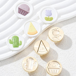 Sello de cera 3D Sello Cabeza Planta Serie <span class=keywords><strong>Pizza</strong></span> Queso Donut Sello de cera - Product Image 5