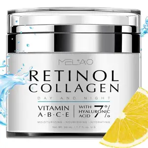 Day and Night Retinol Collagen Face Wholesale Deluxe Anti Aging Moisturizer Reduce Wrinkles Fine Lines Cream