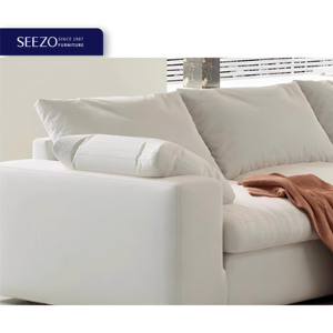 2025 Trung Quốc nén vải <span class=keywords><strong>sofa</strong></span> đặt chân không lớn cắt cho phòng khách dropshipping cho căn hộ với miếng bọt biển Điền - Product Image 2