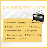 LeGemCharr Piano Keyboard Electronic Piano Digital Upright Piano for Sale