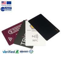Carte d'identité RFID réinscriptible pour employés avec logo personnalisé pour le contrôle d'accès d'entreprise et la gestion des présences du personnel