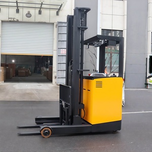 Chariot élévateur intelligent à 3 voies VNA, chariot élévateur électrique pour allées étroites, système de sécurité intelligent, norme <span class=keywords><strong>européenne</strong></span>, entrepôt automatisé - Product Image 1