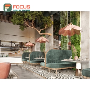 Mostrador de Servicio Independiente para Cafetería con Panel de Vidrio Templado, Zona para Tapas de Vasos y Condimentos, Mostrador de Caja para Cafetería - Product Image 4