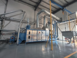 Liên tục mở rộng Polystyrene bọt hạt trước Expander máy với nồi hơi cho EPS nhà máy Dây chuyền sản xuất - Product Image 2