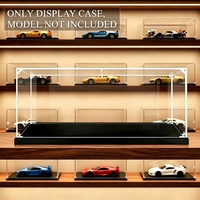 Taille personnalisée vitrine acrylique jouet voiture vitrine organisateur acrylique figurine étui pour Lego
