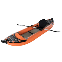 Point de chute gonflable PVC 1 personne Kayak de pêche gonflable PVC Double couche