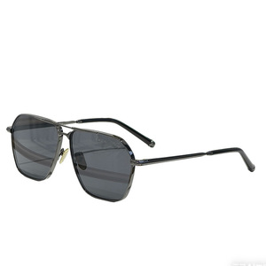Gafas de sol de aviador Stellar para hombre, metálicas, con doble puente, polarizadas, protección UV400 para conducir - Product Image 5