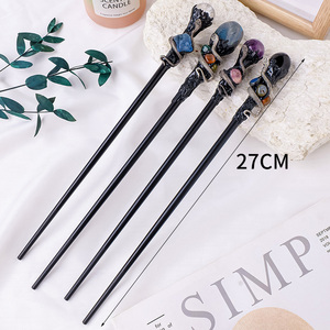 Tinh Thể Tự Nhiên Bóng Scepter Pha Lê Nguyên Đá Cốc Scepter Trắng Pha Lê Bóng Ma Thuật Cây Đũa Thần Cây Đũa Thần Cổ Tích Gậy - Product Image 2