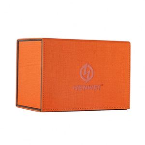 Boîte de rangement en cuir FX pour jeux de cartes à collectionner, étui de rangement magnétique pour cartes de jeu, organisateur de cartes magiques - Product Image 4