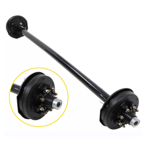 Essieu de remorque <span class=keywords><strong>tandem</strong></span> à <span class=keywords><strong>prix</strong></span> réduit 7k 8k 7000lb 8000lb Essieu de remorque à torsion avec essieu de frein <span class=keywords><strong>électrique</strong></span> - Product Image 1