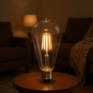 หลอดไฟเอดิสันวินเทจ E26 แสงวอร์มไวท์ G30 หลอดแก้วแบบฟิลาเมนต์ สำหรับไฟส่องสว่างในบ้าน - Product Image 2