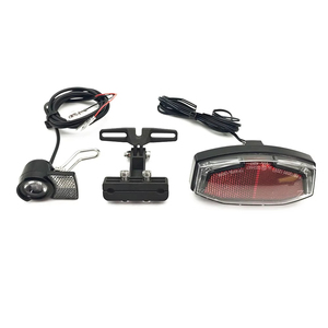 Feux avant et arrière pour vélo électrique 6V 12V 36V 48V 52V 3W compatibles avec les moteurs Bafang BBS 01 02 HD, TSDZ2, TSDZ2B, <span class=keywords><strong>TSDZ</strong></span> - Product Image 1