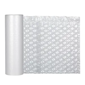 Pequena cabaça película substituível, espuma proteção de borda inflada por almofada base máquina de enchimento para bolhas envio